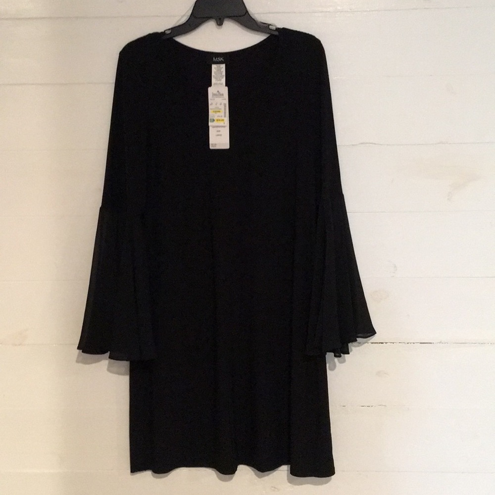 Black cocktail dress
